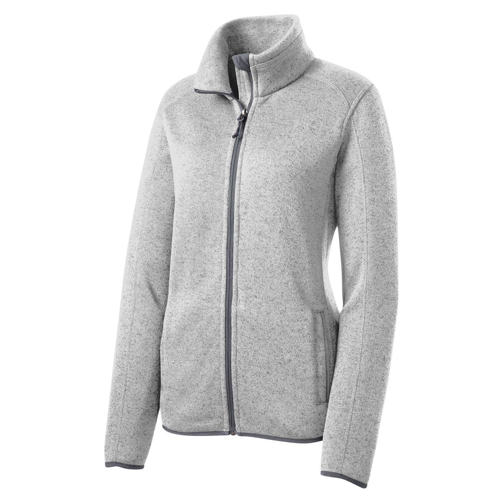 Port Authority® Ladies Sweater Fleece Jacket