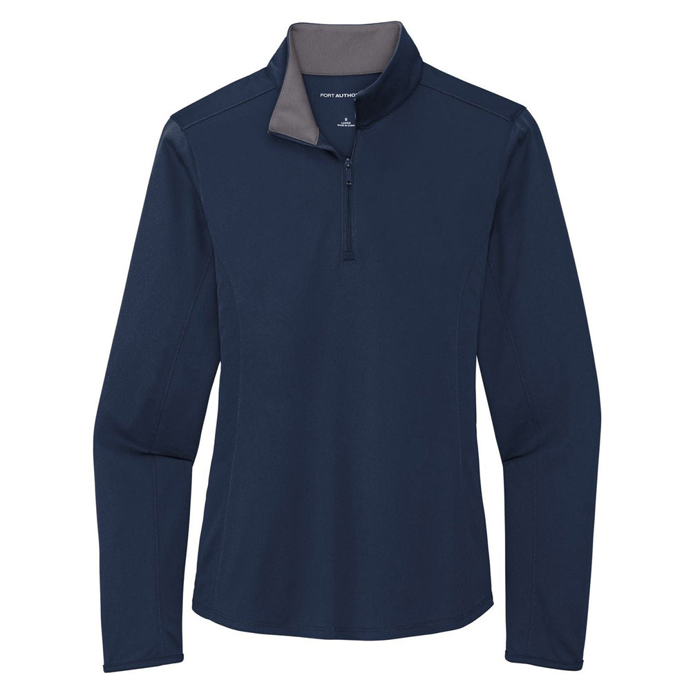 Port Authority ® Ladies Silk Touch ® Performance 1/4-Zip