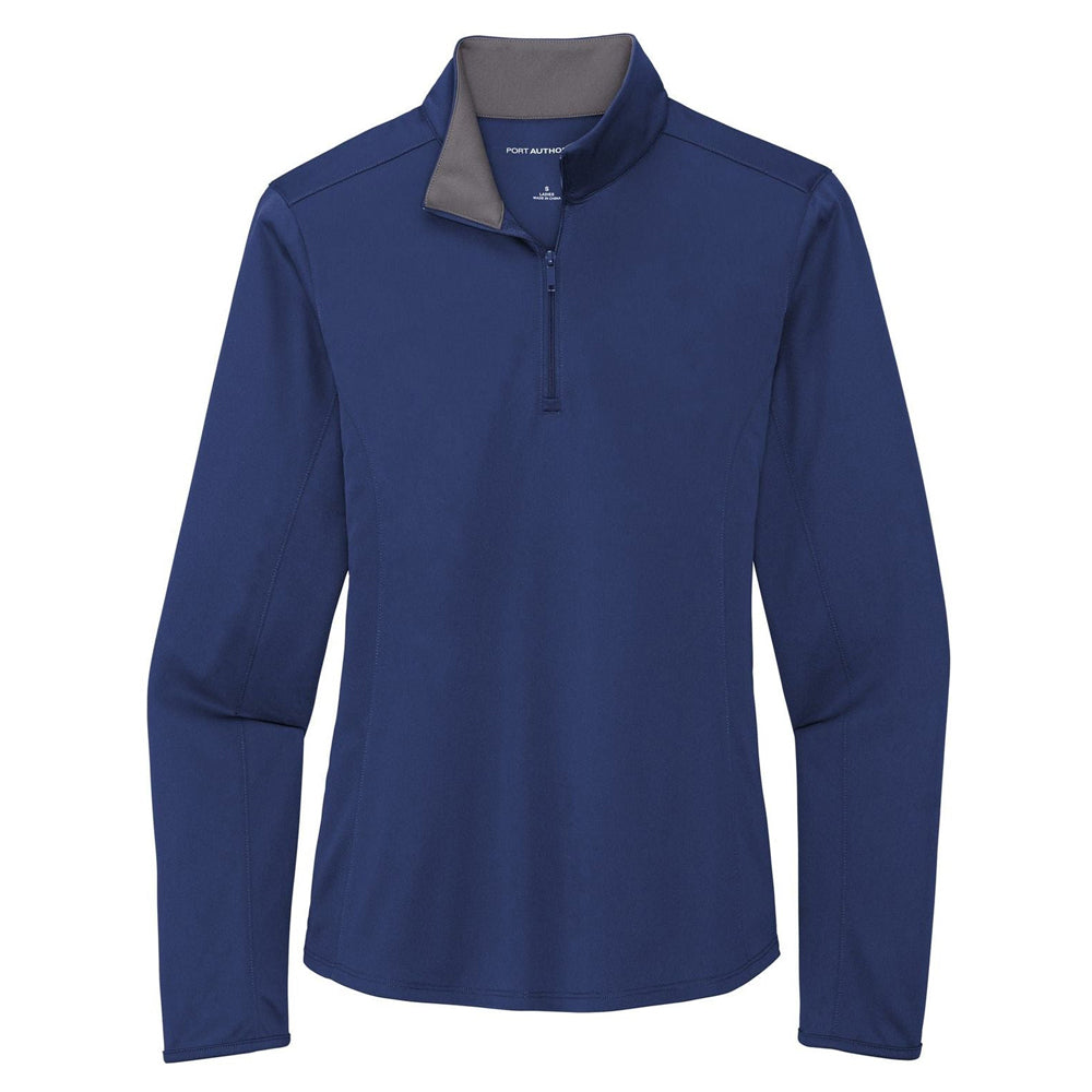 Port Authority ® Ladies Silk Touch ® Performance 1/4-Zip